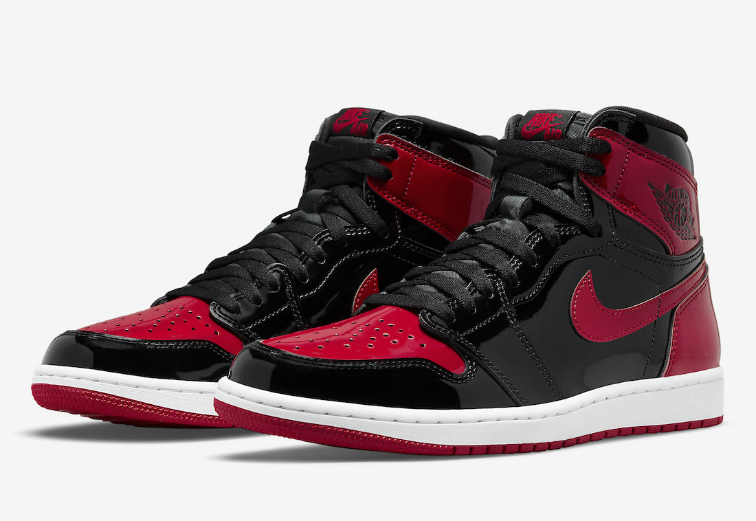 Air Jordan 1 Retro High OG Patent Bred