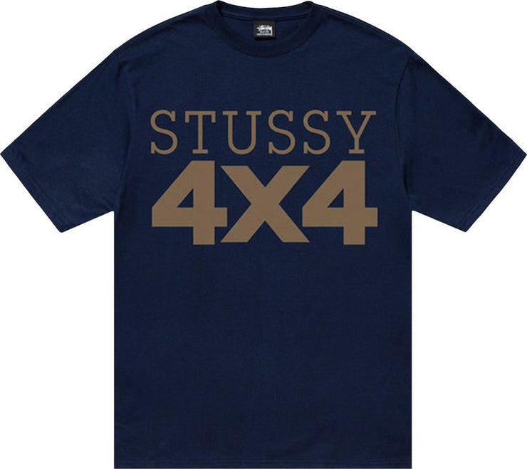 Stussy 4X4 Tee Navy