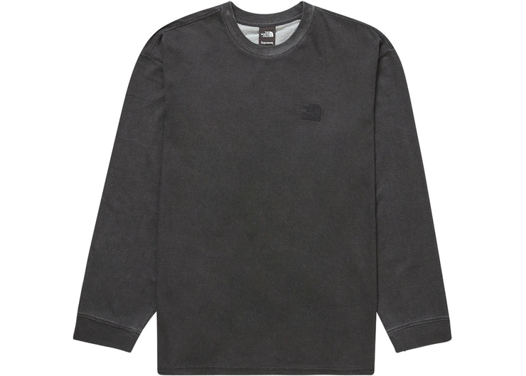 Supreme The North Face Pigment Printed L/S Top Black