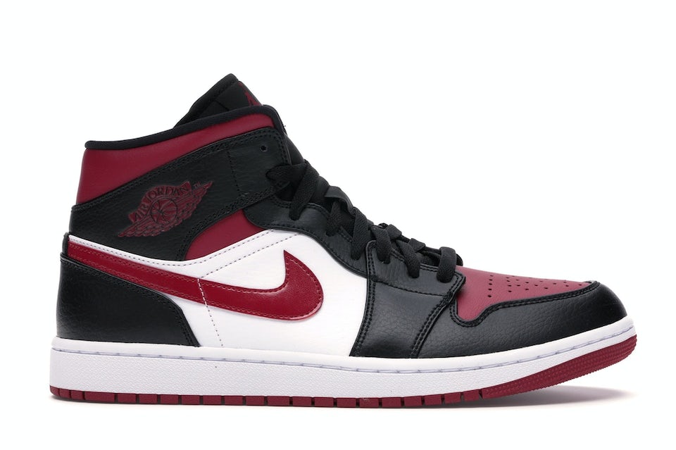 Air Jordan 1 Mid Bred Toe