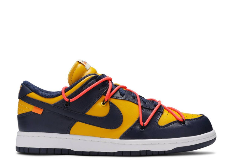 Nike Dunk Low Off-White University Gold Midnight Navy