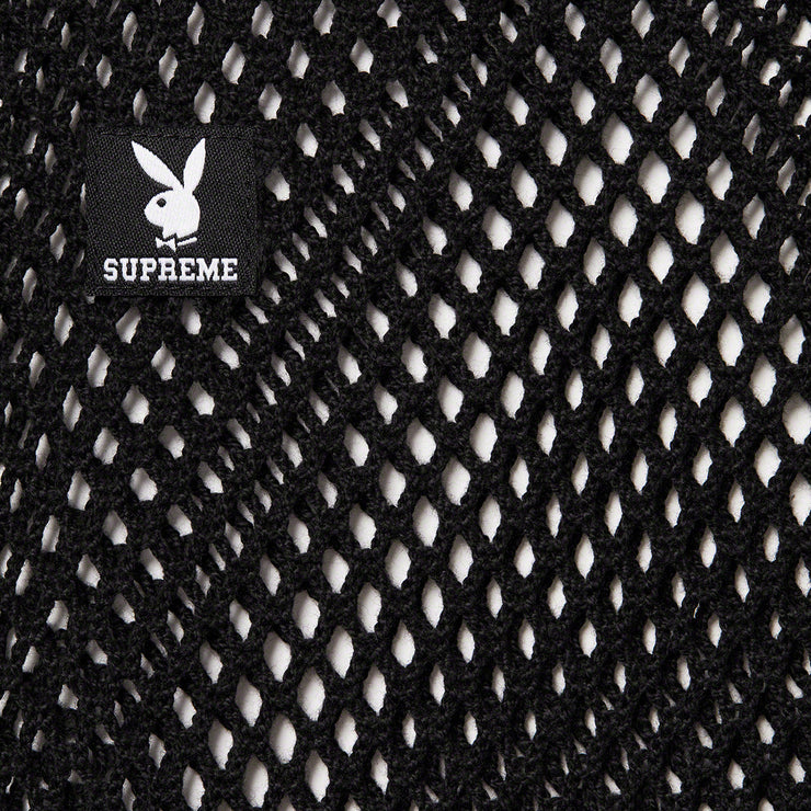 Supreme Playboy String Tee Black