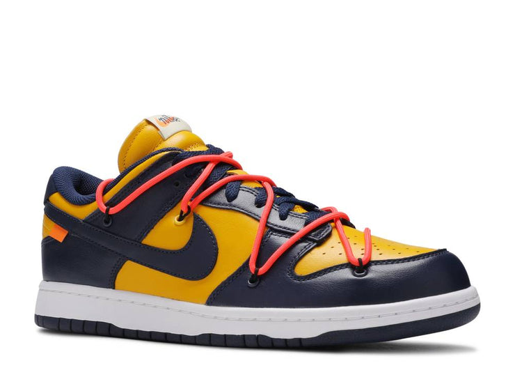 Nike Dunk Low Off-White University Gold Midnight Navy