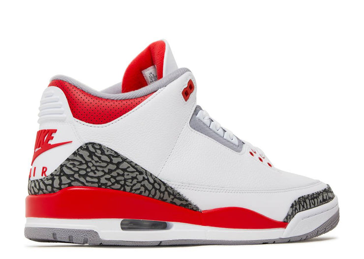 Air Jordan 3 Retro Fire Red (2022)