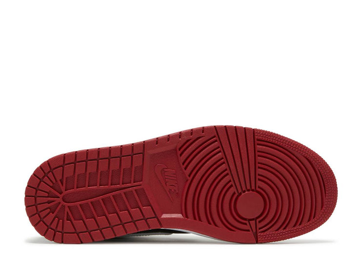 Air Jordan 1 Mid SE Utility Canvas White Black Gym Red (W)