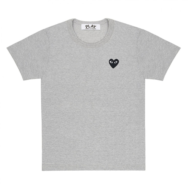 Comme Des Garçons Play T-Shirt Grey Black Heart