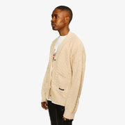 Mechali Cream Knit Cardigan