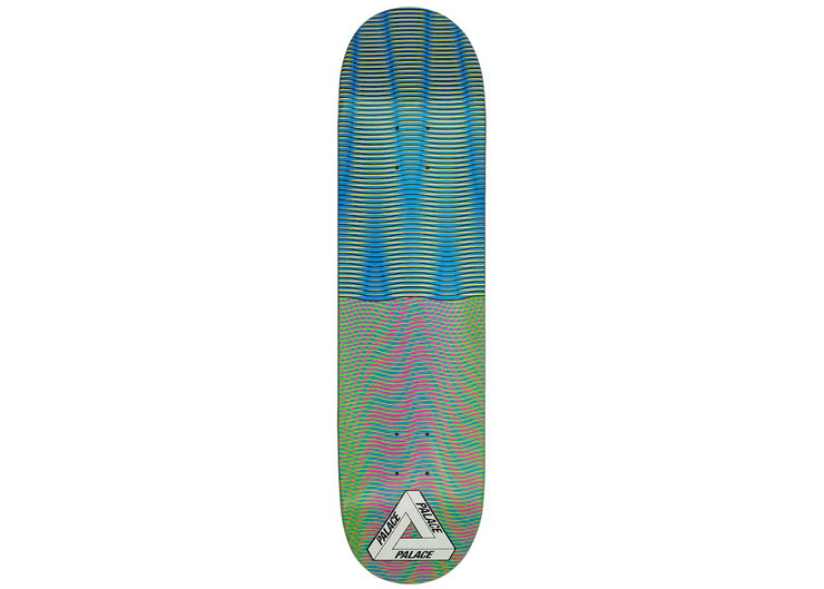 Palace Trippy Skateboard Deck Blue/Green