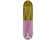Palace Trippy Skateboard Deck Yellow/Pink