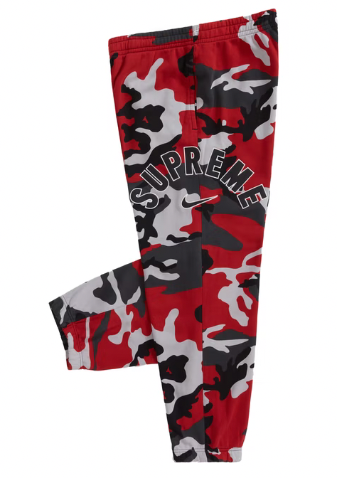 Supreme Nike Arc Sweatpant Red Camo
