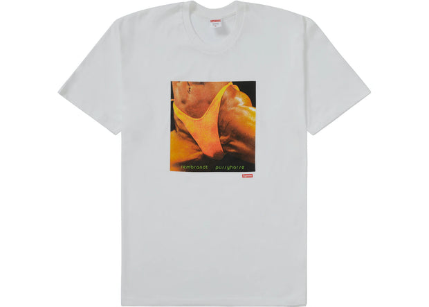 Supreme Butthole Surfers Rembrandt Pussyhorse Tee White