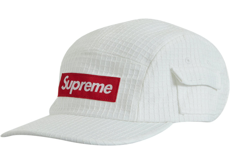 Supreme Denim Ripstop Camp Cap White