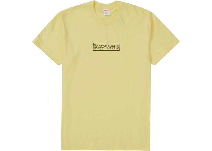 Supreme kaws box sales logo