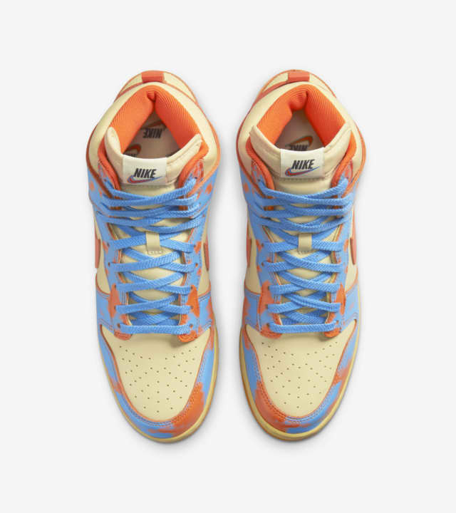 Nike Dunk High 1985 SP Orange Acid Wash